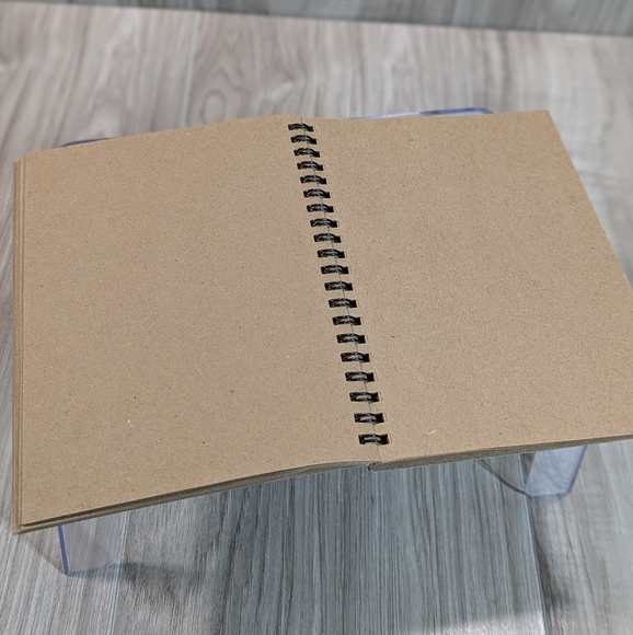 New "BEST BOYFRIEND" Journaling Scrap Book Recycled Bound Brown Paper - Picture 7 of 9